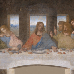 Den sidste nadver malet af Leonardo da Vinci
