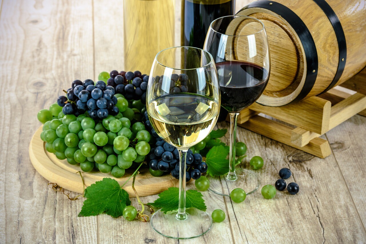 Alkohol, her i form af vin